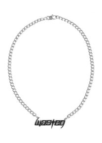 Wasted Paris Blade halsketting silver