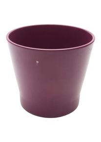 IKEA Papaya Übertopf Lila Keramik Skandinavisch 13cm Zylinder Modern