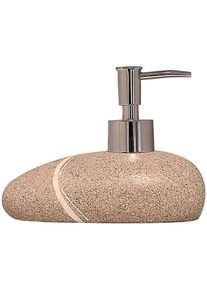 Ridder Seifenspender »Little Rock«, 200 Ml beige, Größe B/H/T: 10,5 cm x 13,7 cm x 9,3 cm B/H/T: 10,5 cm x 13,7 cm x 9,3 cm , Spülmaschinen geeignet