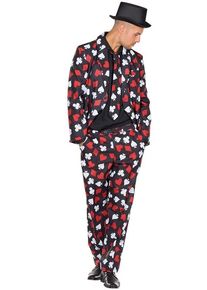 mottoland Costume de fête Mister Poker pour homme