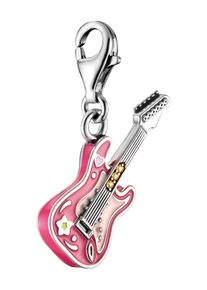 Thomas Sabo Anhänger Damen grün / magenta / silber Größe One Size