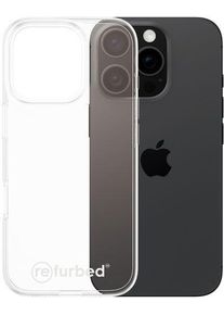 PanzerGlass Custodia per telefono sostenibile Refurbed | iPhone 16 Pro | transparente