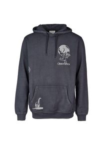 Cleptomanicx Kapuzensweatshirt 'Mystery' Herren dunkelgrau Größe XL