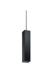 Ideal Lux Hängeleuchte , Schwarz , Metall , 5 mm , quadratisch , 6x45x130 cm , Lampen & Leuchten, Innenbeleuchtung, Hängeleuchten, Pendelleuchten