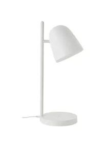 Brilliant Schreibtischleuchte , Weiß , Kunststoff , 17.5x41.2x15 cm , drehbar, schwenkbar, Flexarm, Timerfunktion, Farbtemperaturwechsler, gleichmäßige Lichtverteilung , Lampen & Leuchten, Innenbeleuchtung, Tischlampen, Schreibtischlampen
