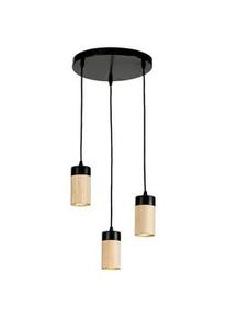 Xxxl Hängeleuchte , Eichefarben , Holz , Eiche , massiv , 116 cm , Fsc , LED-Leuchtmittel austauschbar , Lampen & Leuchten, Innenbeleuchtung, Hängeleuchten, Pendelleuchten