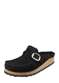 Birkenstock Dames Muiltjes 'Buckley' zwart / zilver 42