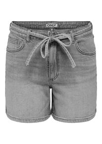 Only Shorts 'ONLGianna' Damen grey denim Größe 30/31