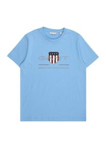 Gant Shirt marine / azuur / grijs / wit 146-152