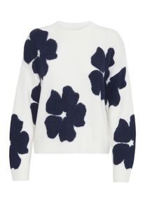 B.Young Dames Trui ' BYOMEA FLOWER JUMPER ' beige S
