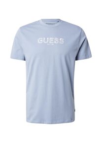 Guess Koszulka dla mężczyzn jasnoniebieski / biały Rozmiar XS