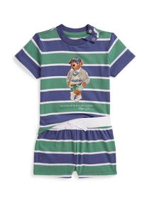 Polo Ralph Lauren Set donkerblauw / jade groen / wit 62-68