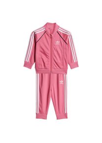 adidas originals Pojkar Träningsoverall 'Adicolor' gammalrosa / svart / off-white Storlek 80