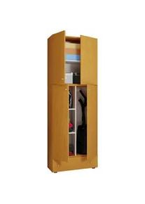 Vcm Mehrzweckschrank Lona XXL Buche Dekor ca. 70x200x39 cm