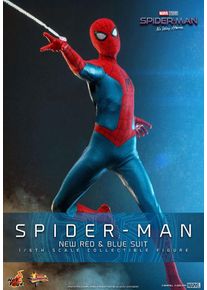 Spiderman Spider-Man - Spider-Man: No Way Home (New Red and Blue Suit) Movie Masterpiece 1:6 - Figurka