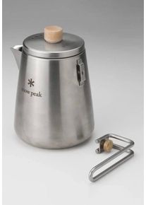 Snow Peak - Field Barista - Kettle - szary - Onesize - Drewno,Stal nierdzewna