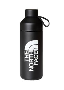 The North Face - TNF Water 1l TNF Black - Butelka - czarny - Onesize - Guma,Stal nierdzewna