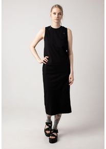 Vans - Left Chest Maxi Black - Sukienka - czarny - XL - 100% bawełna,Bawełna