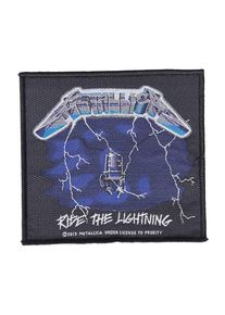 Metallica - Ride The Lightning - Patch - svart - Onesize - 100% Polyester