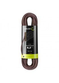 Edelrid - Starling Pro Dry 8.2 mm - Halvtau, gr&aring;tt/svart/brunt