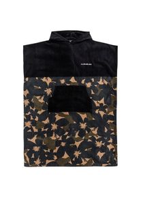 Quiksilver Hoody Towel Surf poncho Men (One Size, black)