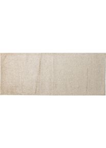 wash+dry by Kleen-Tex unisex Voetmat in beige ,maat 40x60 cm - rechthoekig, Witt, 100% Polyamide. Achterzijde: 100% Elastiek
