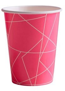 Ginger Ray 8 Neon Festival papirkopper 250ml