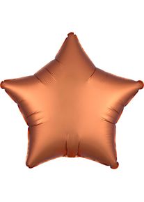 Amscan Noble ballon étoile satin ambre 43cm
