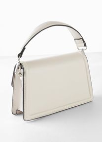 Handväska med utbytbar axelrem - beige - storlek 14x23 cm - bonprix