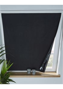 Folie till takfönster med kardborrband - grå - storlek 54x38 cm - bonprix