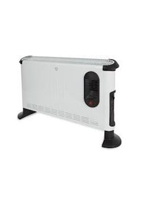 Perel Calentador de convector, para uso interior, tres configuraciones de calor, ventilador turbo, 3000 W