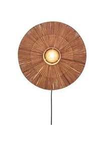 Good & Mojo Wandleuchte , Naturfarben , 14x55x55 cm , LED-Leuchtmittel austauschbar , Lampen & Leuchten, Innenbeleuchtung, Spots & Strahler, Wandstrahler