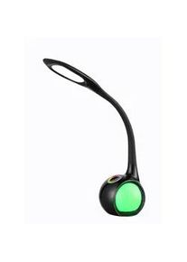 Boxxx Led-Schreibtischleuchte , Schwarz , Kunststoff , Uni , F , 51 cm , drehbar, Farbwechsler, Flexarm, Farben fixierbar, Touch (on/off) , Lampen & Leuchten, Innenbeleuchtung, Tischlampen, Schreibtischlampen