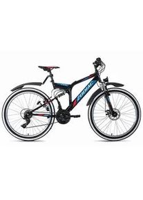KS-Cycling KS Cycling Mountainbike , Schwarz , Metall , 180x70x100 cm , Freizeit & Co, Sport & Fitness, Fahrräder, Mountainbikes