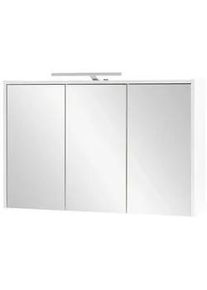 Inosign Mid.you Spiegelschrank , Weiß, Weiß Hochglanz , Holzwerkstoff , 6 Fächer , 93.5x60x16 cm , Made in Germany , Typenauswahl , Badezimmer, Badmöbelsets & -serien, Badmöbelserien