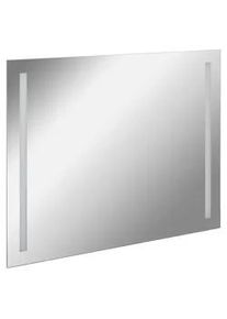 Fackelmann Mid.you Badezimmerspiegel , Glas , rechteckig , F , 100x75x2 cm , Badezimmer, Badezimmerspiegel, Badspiegel