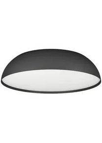 Eglo Deckenleuchte , Schwarz, Weiß , Metall, Kunststoff , rund , F , 13 cm , Farbwechsler, ZigBee-Technologie, Smartphone-Steuerung , Lampen & Leuchten, Innenbeleuchtung, Deckenleuchten, Deckenleuchten