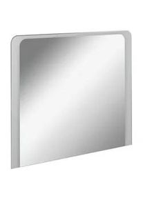 Voleo Badezimmerspiegel , Glas , rechteckig , F , 100x80x3 cm , feuchtraumgeeignet , Badezimmer, Badezimmerspiegel, Badspiegel