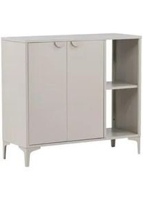 Vcm Livetastic Sideboard , Beige , Metall , 110x100x42 cm , stehend , Kleinmöbel, Kommoden, Sideboards