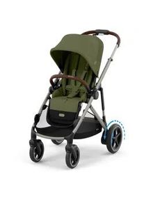 Cybex Gold Kinderwagen , Waldgrün , 66x110x107.5 cm , Ce , Feststellbremse, Federung, Elektromotor, abnehmbarer Schutzbügel , Baby on Tour, Kinderwagen, Kombikinderwagen