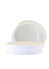 Skruel&aring;g 70 mm hvid til Petpacker. Glat. Til PET-skrued&aring;ser med 70 mm gevind...