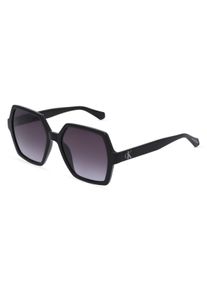Calvin Klein Jeans CKJ21629S | okulary przeciwsłoneczne | Kształt okularów: kanciasty, tworzywo sztuczne, czarny