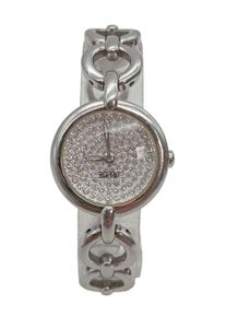 Esprit Zegarek analogowy Damski, One Size, srebrny