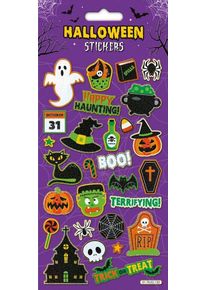 Halloween klistermärken Happy Haunting