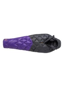 Big Agnes Fly Creek UL 25 Down sleeping bag (Regular - 183 cm, asphalt /purple)