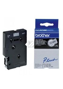 Original Brother Schriftbandkassette schwarz/transparent matt (TC-M91) P-Touch 500 II 2000 2001 3000 5000