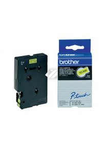 Original Brother Schriftbandkassette schwarz/gelb (TC-691) P-Touch 500 II 666 TD 2000 2001 3000 5000