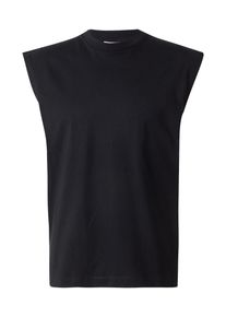 WEEKDAY M&auml;n T-shirt svart Storlek S