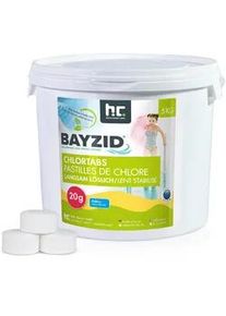 1x 5 kg Chlortabs 20g langsam löslich im Eimer