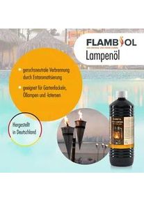 HÖFER CHEMIE 240x 1 L Lampenöl Hochrein Kristallklar in Flaschen